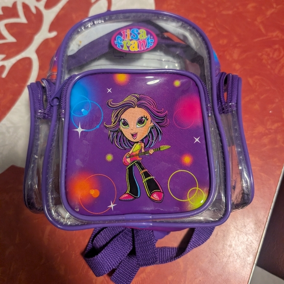 Lisa Frank Handbags - Vintage Lisa Frank Rockstar Mini Backpack